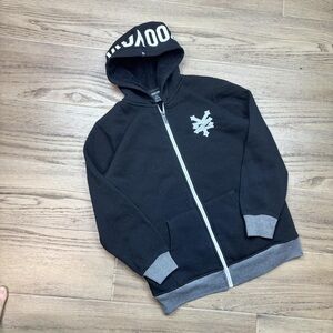 Zoo York Black & Gray Full-Zip Hoodie